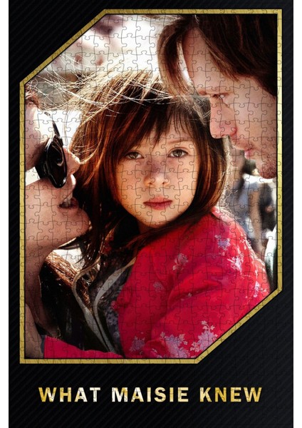 What Maisie Knew (2013) Film Posterinin 500 Parça Puzzle Yapbozu