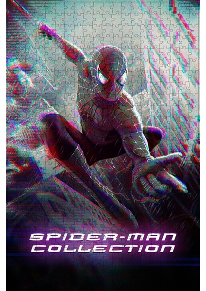 Spider-Man Collection Film Posterinin 500 Parça Puzzle Yapbozu Sürüm2