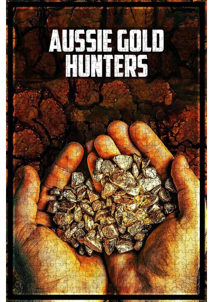 Aussie Gold Hunters (2016) Film Posterinin 500 Parça Puzzle Yapbozu