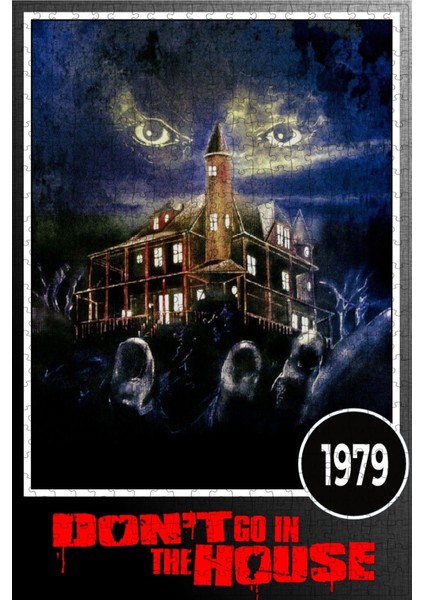 Don't Go In The House (1979) Film Posterinin 500 Parça Puzzle Yapbozu