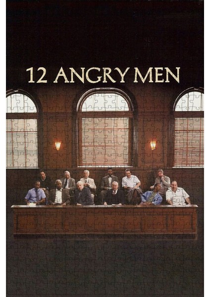 12 Angry Men (1997) Film Posterinin 500 Parça Puzzle Yapbozu