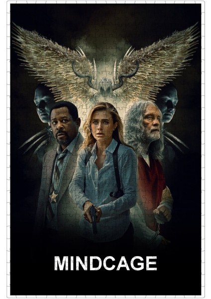 Mindcage (2022) Film Posterinin 500 Parça Puzzle Yapbozu Sürüm2