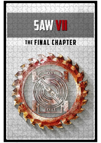 Saw 3D (2010) Film Posterinin 500 Parça Puzzle YAPBOZUT41