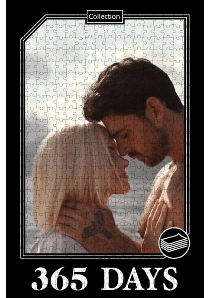 365 Days Collection Film Posterinin 500 Parça Puzzle Yapbozu