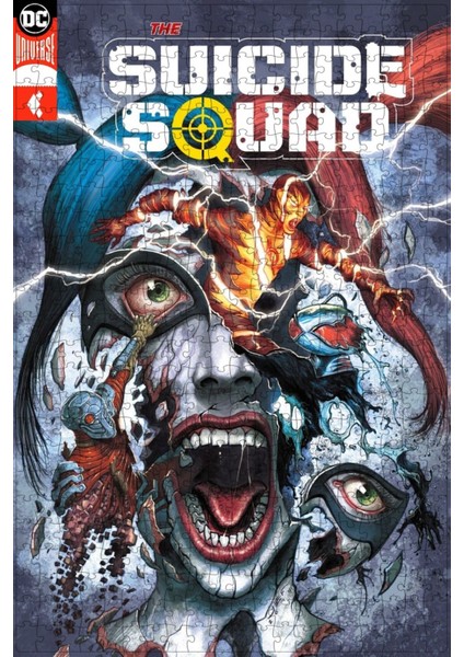 The Suicide Squad (2021) Film Posterinin 500 Parça Puzzle Yapbozu Sürüm2 K71