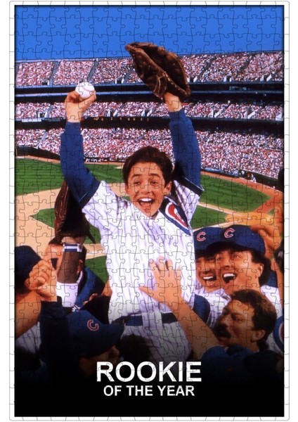 Rookie Of The Year (1993) Film Posterinin 500 Parça Puzzle Yapbozu Sürüm2