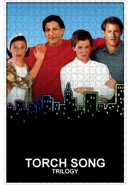 Torch Song Trilogy (1988) Film Posterinin 500 Parça Puzzle Yapbozu