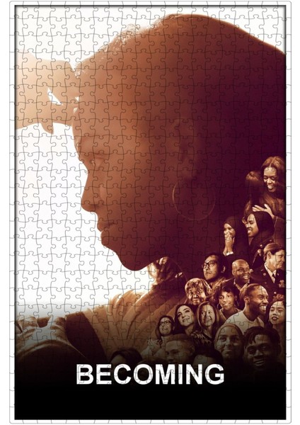 Becoming (2020) Film Posterinin 500 Parça Puzzle Yapbozu