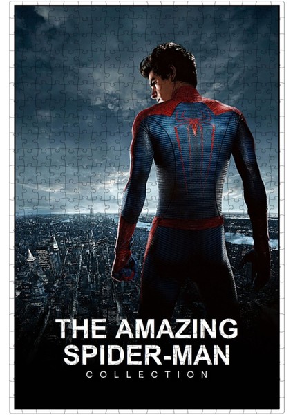 The Amazing Spider-Man Collection Film Posterinin 500 Parça Puzzle Yapbozu Sürüm3