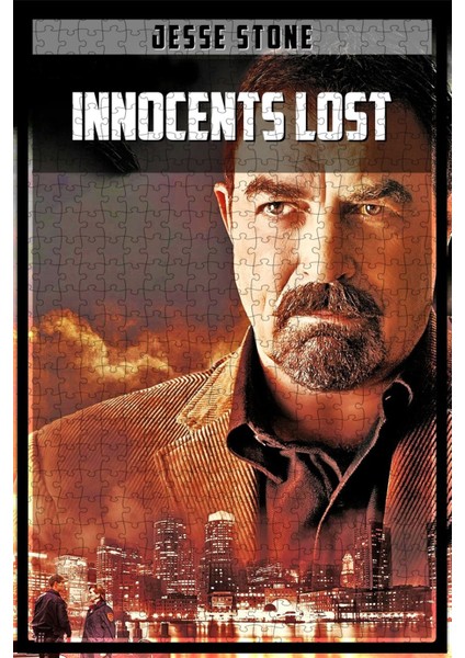 Jesse Stone: Innocents Lost (2011) Film Posterinin 500 Parça Puzzle Yapbozu