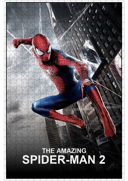 The Amazing Spider-Man 2 (2014) Film Posterinin 500 Parça Puzzle Yapbozu Sürüm3