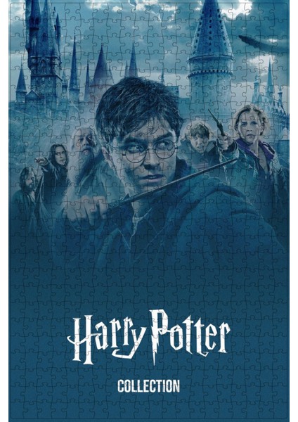 Harry Potter Collection Film Posterinin 500 Parça Puzzle Yapbozu S69