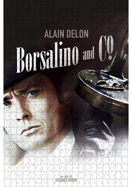 Borsalino And Co. (1974) Film Posterinin 500 Parça Puzzle Yapbozu