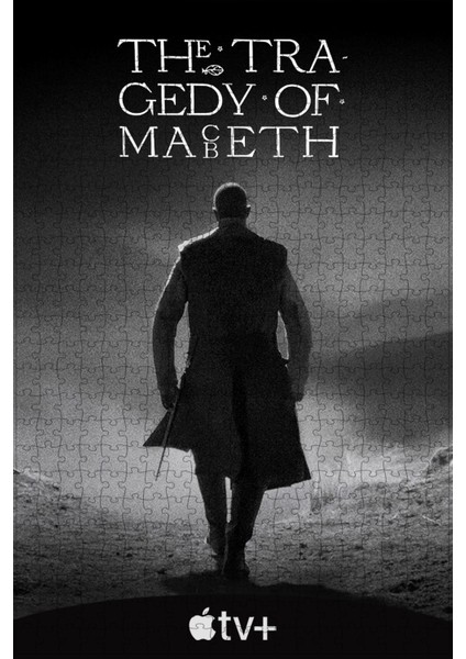 The Tragedy Of Macbeth (2021) Film Posterinin 500 Parça Puzzle Yapbozu