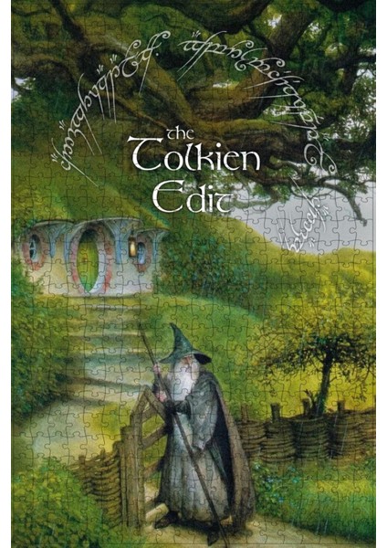 The Hobbit: M4's Book Edit (N/a) Film Posterinin 500 Parça Puzzle Yapbozu