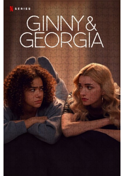 Ginny & Georgia (2021) Film Posterinin 500 Parça Puzzle Yapbozu Sürüm7