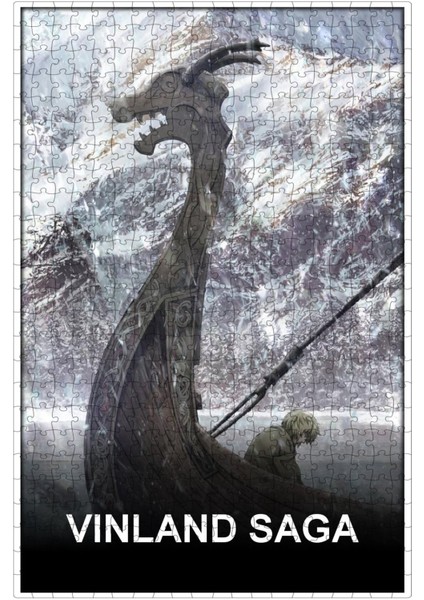 Vinland Saga (2019) Film Posterinin 500 Parça Puzzle Yapbozu