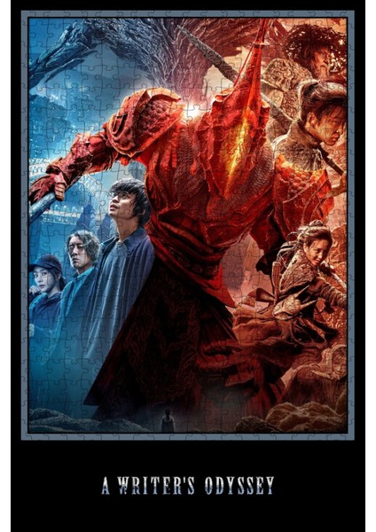 A Writer's Odyssey (2021) Film Posterinin 500 Parça Puzzle Yapbozu Sürüm5