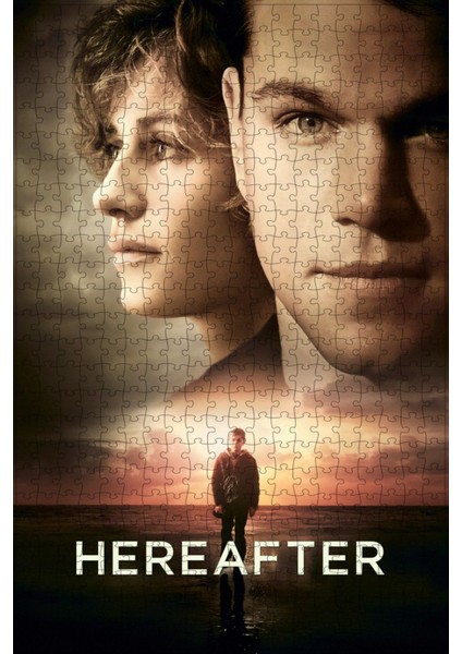 Hereafter (2010) Film Posterinin 500 Parça Puzzle Yapbozu Sürüm2