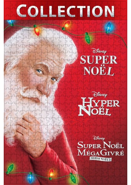 The Santa Clause Collection Film Posterinin 500 Parça Puzzle Yapbozu