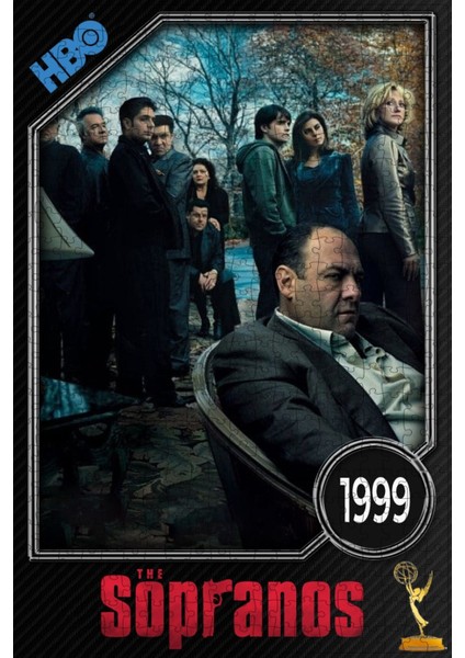 The Sopranos (1999) Film Posterinin 500 Parça Puzzle Yapbozu