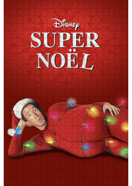 The Santa Clause (1994) Film Posterinin 500 Parça Puzzle Yapbozu Sürüm2