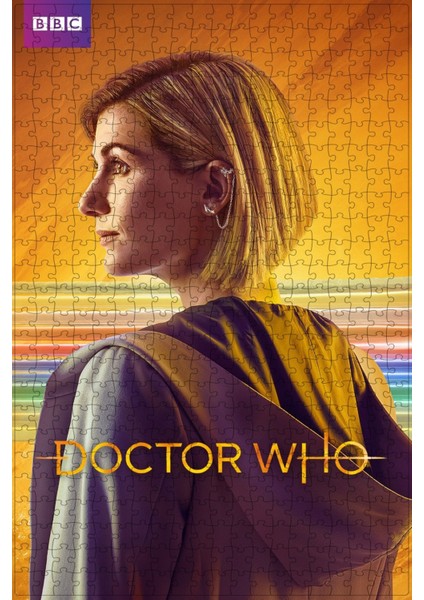 Doctor Who Collection Film Posterinin 500 Parça Puzzle Yapbozu SÜRÜM41