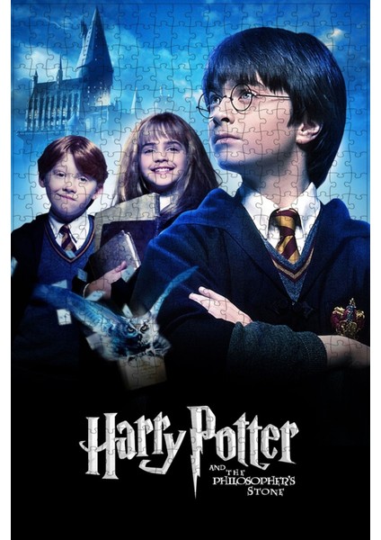 Harry Potter And The Philosopher's Stone (2001) Film Posterinin 500 Parça Puzzle Yapbozu Sürüm3 F28