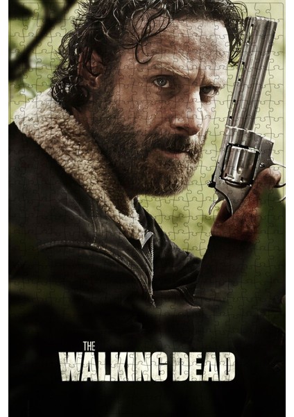 The Walking Dead (2010) Film Posterinin 500 Parça Puzzle Yapbozu C2
