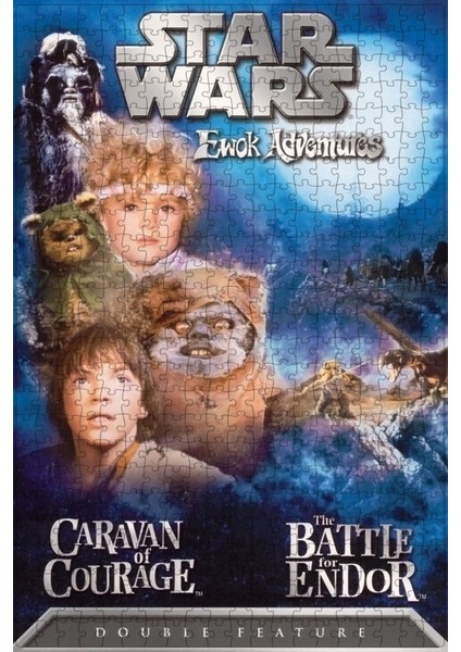 Star Wars: The Ewok Adventures Collection Film Posterinin 500 Parça Puzzle Yapbozu