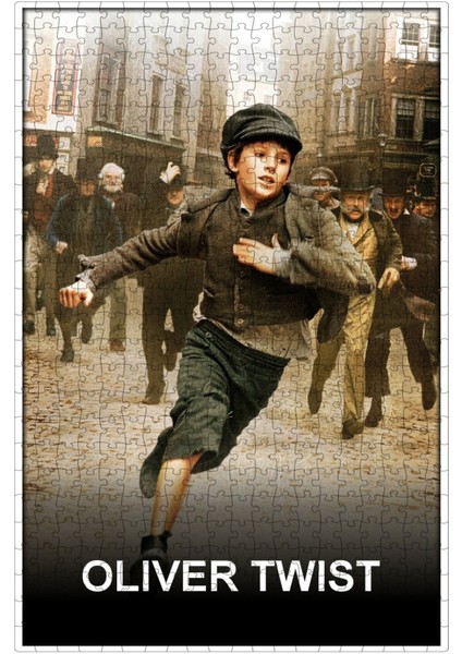 Oliver Twist (2005) Film Posterinin 500 Parça Puzzle Yapbozu