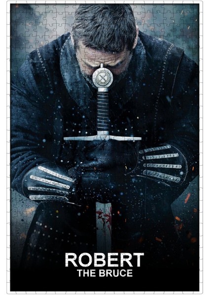 Robert The Bruce (2019) Film Posterinin 500 Parça Puzzle Yapbozu