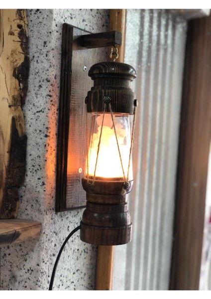 Ahşap Gemici Feneri Tuz Lambası modelleri