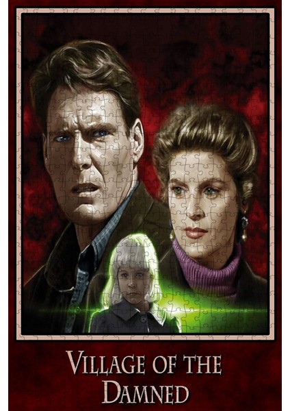 Village Of The Damned (1995) Film Posterinin 500 Parça Puzzle Yapbozu