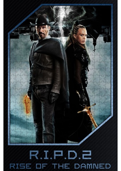 R.ı.p.d. 2: Rise Of The Damned (2022) Film Posterinin 500 Parça Puzzle Yapbozu Sürüm2 E97