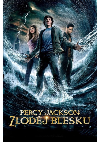 Percy Jackson & The Olympians: The Lightning Thief (2010) Posterinin 500 Parça Puzzle Yapbozu Sürüm3