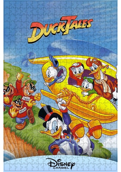 Ducktales (1987) Film Posterinin 500 Parça Puzzle Yapbozu