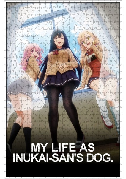 My Life As Inukai-San's Dog. (2023) Film Posterinin 500 Parça Puzzle Yapbozu