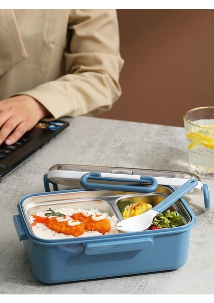 Vagonlife Paslanmaz Çelik Lunch Box Yemek Kabı 900 ml