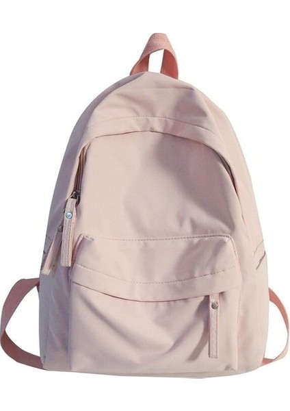 Fengsen Serisi Bf Basit Büyük Kapasiteli Kore Versiyonu Kadın Üniversite Öğrencisi Sırt Çantası Moda Naylon Sırt Çantası Lise Okul Çantası (Yurt Dışından)