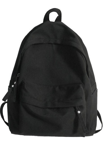 Fengsen Serisi Bf Basit Büyük Kapasiteli Kore Versiyonu Kadın Üniversite Öğrencisi Sırt Çantası Moda Naylon Sırt Çantası Lise Okul Çantası (Yurt Dışından)