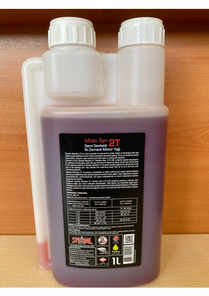 Moto Syn Semi Synthetıc 2t Two Strole OIL1LT