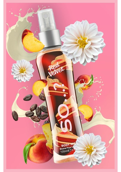 Red Velvet Vücut Spreyi 100 ml