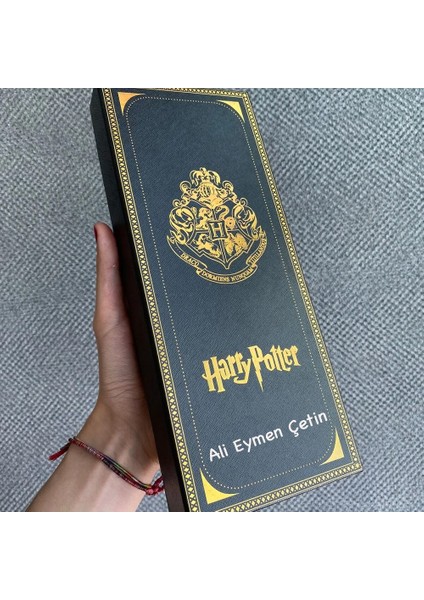 Isme Özel Harry Potter Divit Kalemli Özel Tasarım Konspet Hediyelik Set