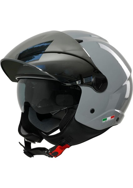 Kask Sway Sw 765 Gloss Nardo Grey Çenesiz