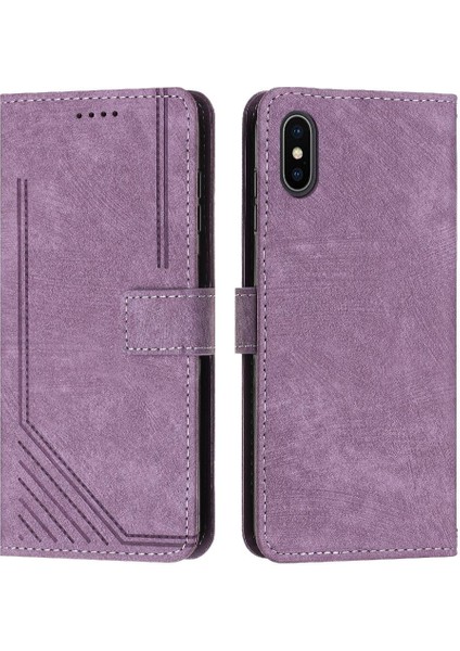 Uyumlu iphone Xs Max (6.5 Inç) Cüzdan Çantası (Yurt Dışından)