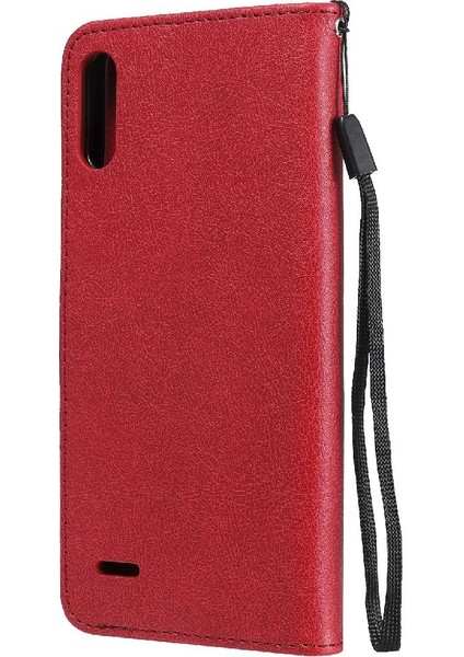 Kart Yuvası Yüksek Kaliteli Deri Iş ile Lg LG/K22 Plus Için Flip Case (Yurt Dışından)