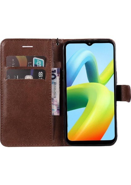 Kart ile Xiaomi Redmi A1 Artı Iş Cüzdan Telefon Kılıfı Için Flip Case (Yurt Dışından) indirimleri