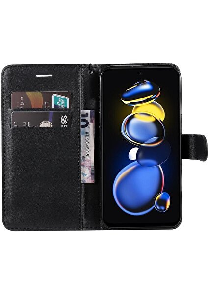 Mays Home1 Xiaomi Redmi Için Flip Case NOTE11 Pro Artı 5g Klasik Düz Renk Yüksek (Yurt Dışından)