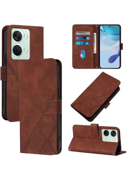 Oneplus Nord 3 Flip Folio Kitap Koruyucu Pu Deri Kredi Kartı Için Kılıf (Yurt Dışından) fırsatları